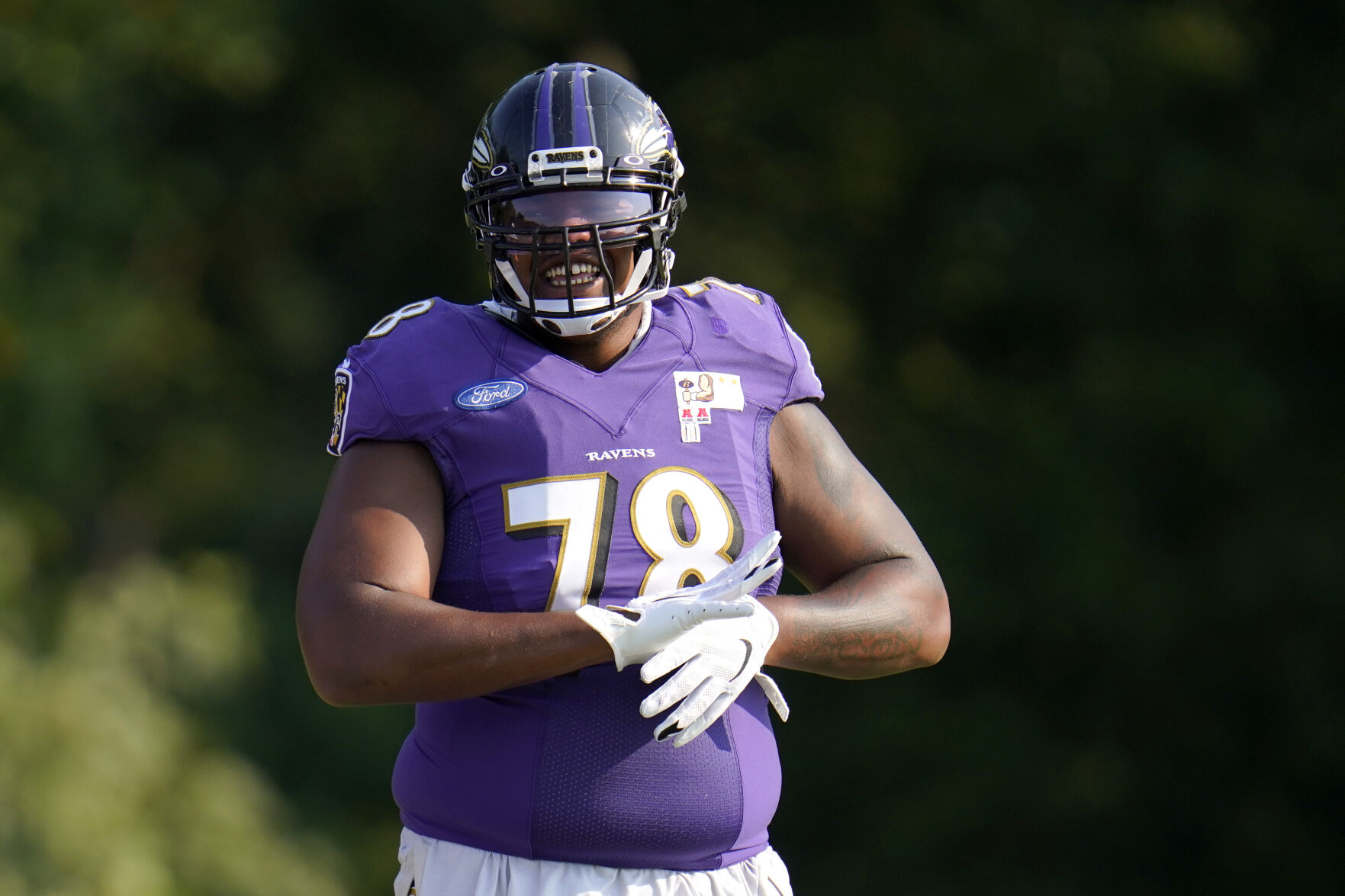 Baltimore Ravens tackle Orlando Brown Jr.